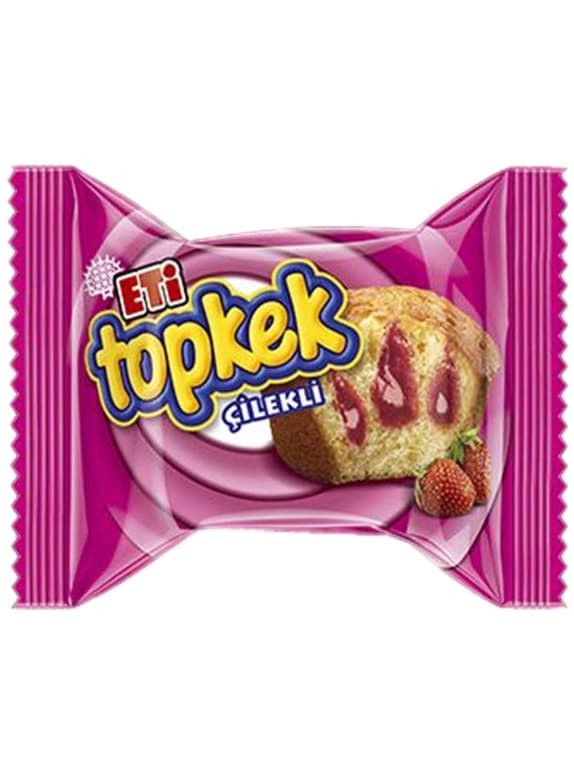 Topkek Kaka med Jordgubbssmak 40g ✖ 24