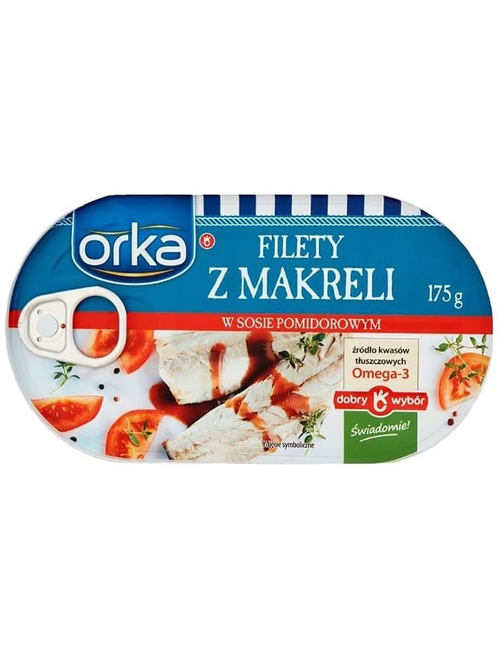 Makrillfiléer i Tomatsås 175g ✖ 5