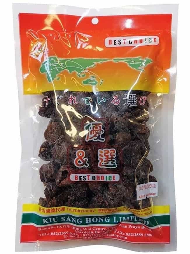 Torkade Longan utan Kärnor 113g ✖ 25