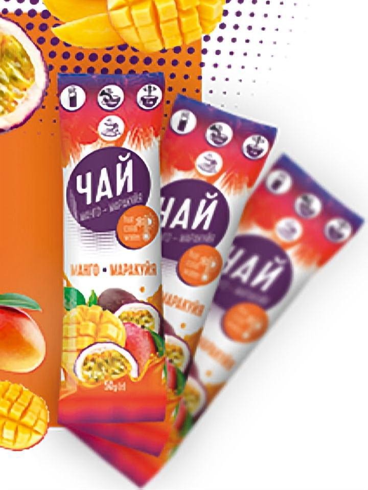 Flytande te koncentrat (Mango–Passionsfrukt) 50g ✖ 12