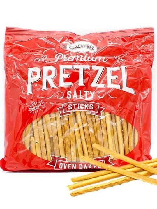 Crackfers Pretzel Tuzlu Çubuk Kraker - Fırınlanmış 150g  ✖ 30