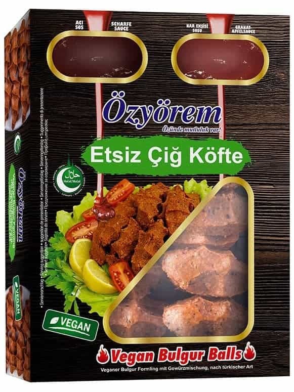 Veganska Bulgur Biffar (Cigköfte) 400g ✖ 8