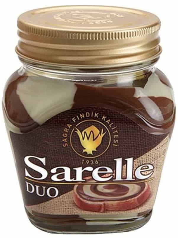 Sarelle Hasselnötskräm Duo 350g ✖ 6