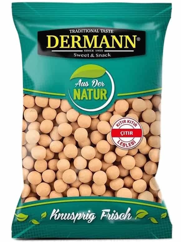 Krispiga Rostade Kikärtor 180g ✖ 12