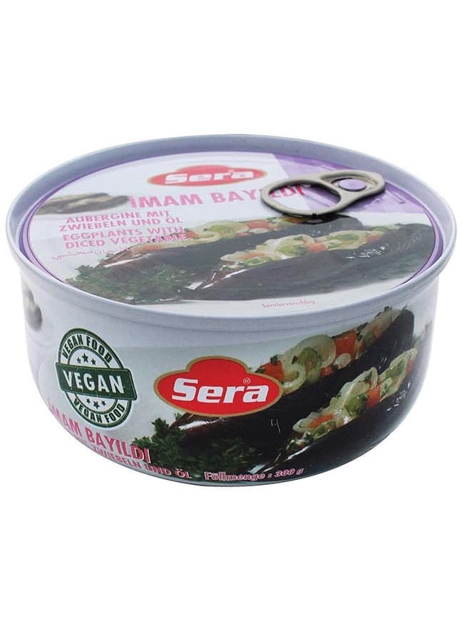Färdigmat Auberginer med Tärnade Grönsaker 320g ✖ 12