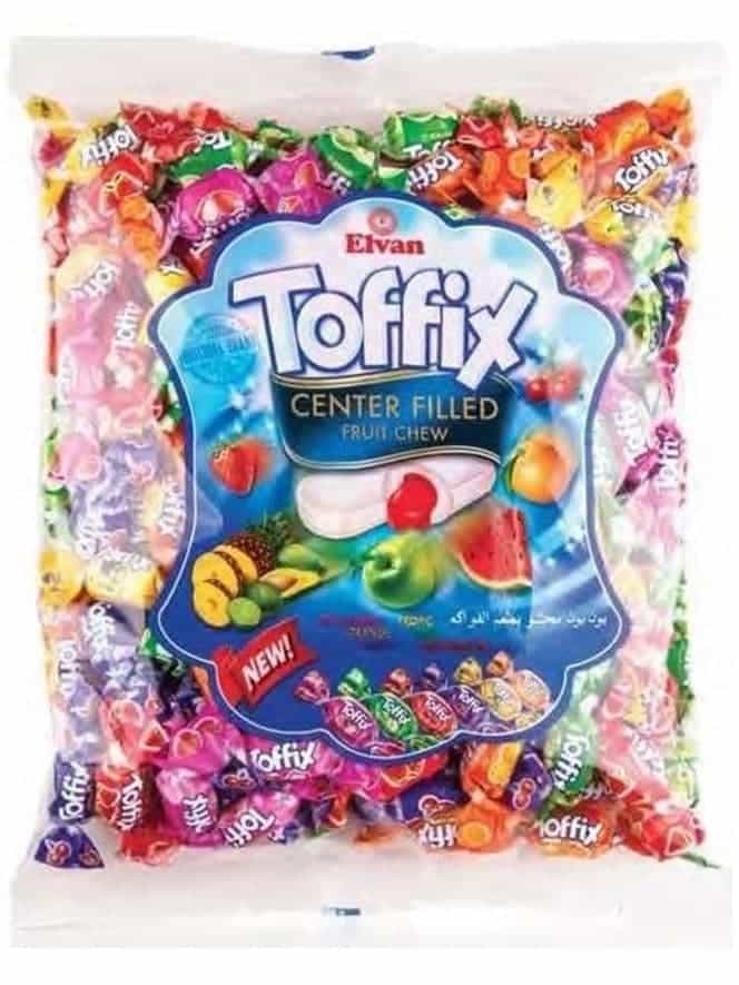 TOFFIX Fruktfylld Mjuk Karamell 800g ✖ 8