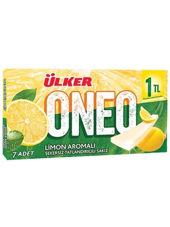Oneo Citronsmak Sockerfritt Tuggummi 14g ✖ 27