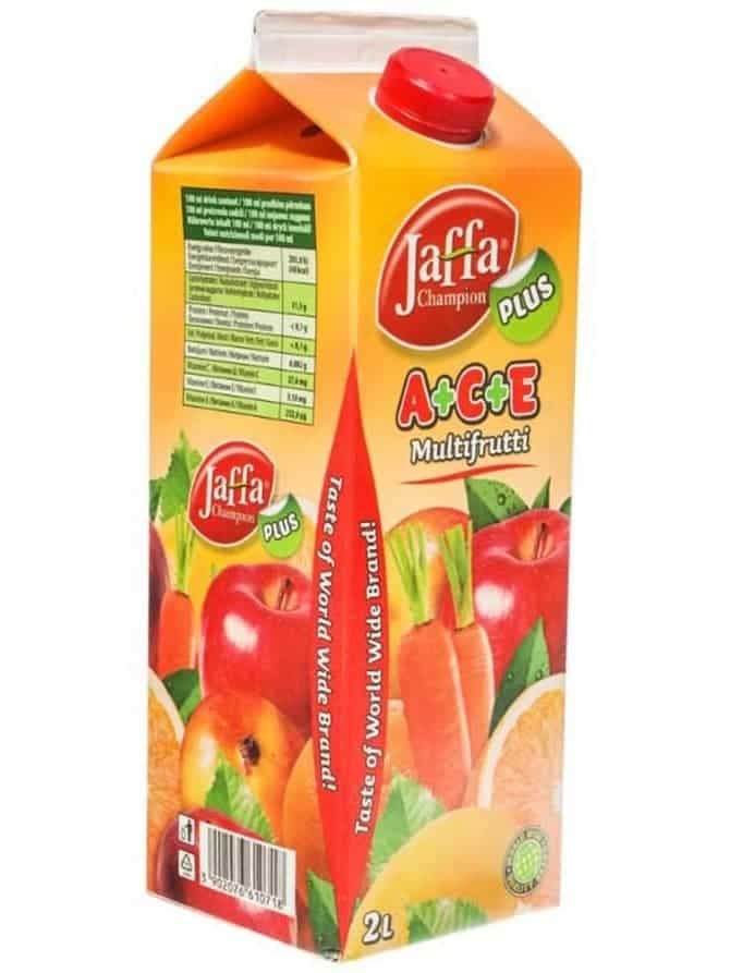 A+C+E Multivitamin Fruktdryck 2L ✖ 6