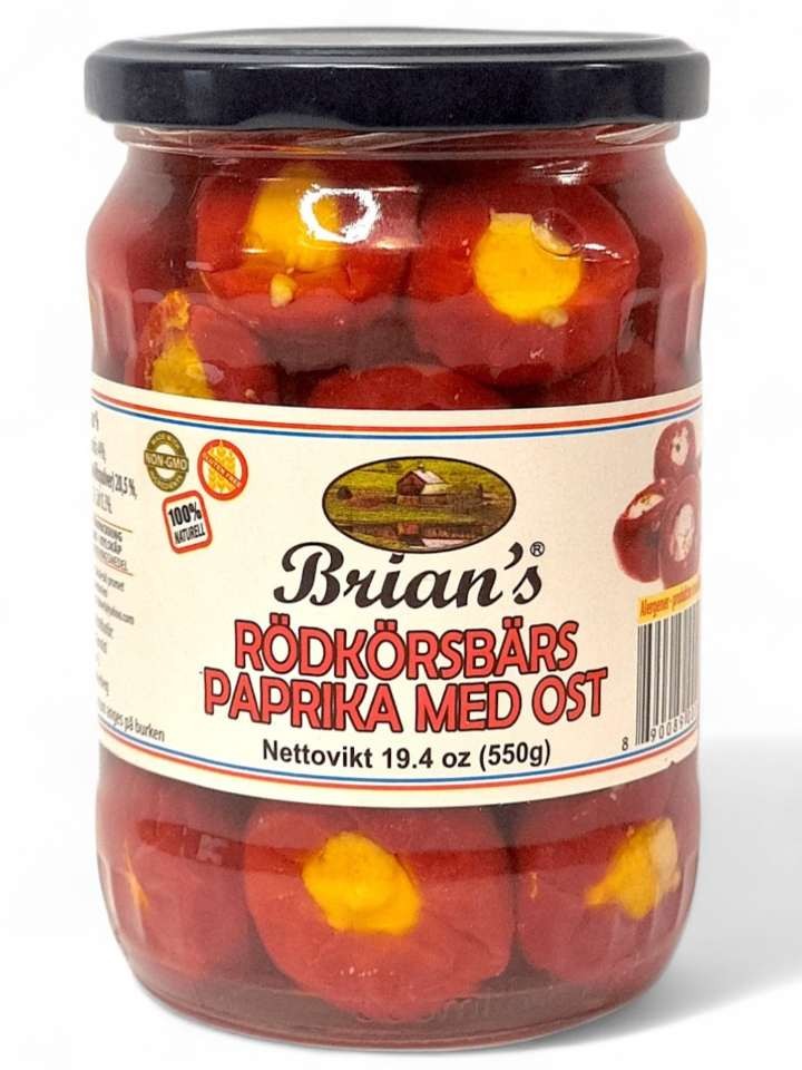 Körsbärs Paprika Röd Med



Ostfyllning 550g ✖ 12