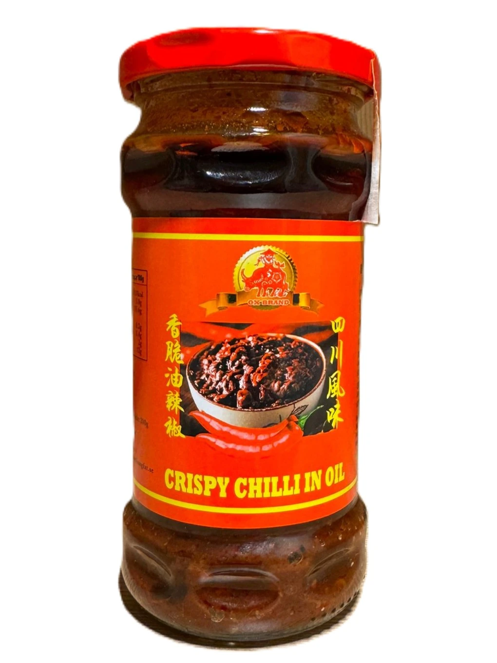 Chilipasta OX, Crispy Olja 280g _(1pk/24)