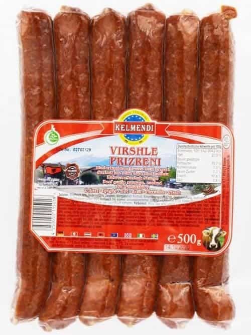 Virshle Prizreni Kosovo Korv 500g ✖ 20