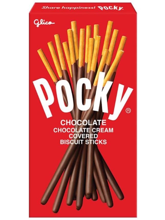 Pocky Choklad Smak Kexpinnar 45g ✖ 10