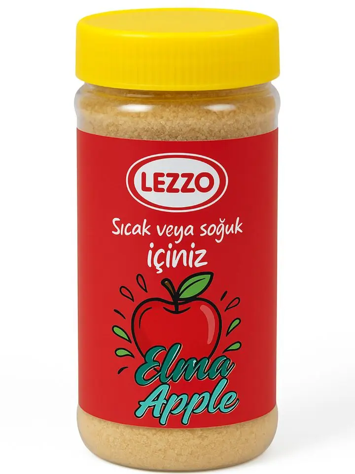 Lezzo | Äppelsmak Pulverdryck 350g x 9
