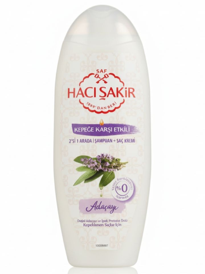 Salvia 2-i-1 Schampo+Balsam (Mot mjäll) 500ml ✖ 12