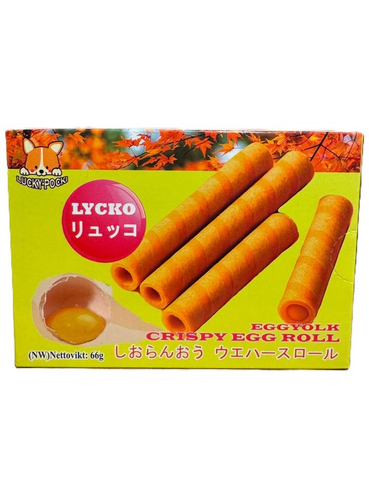Snack Rolls Egg Yolk 66g