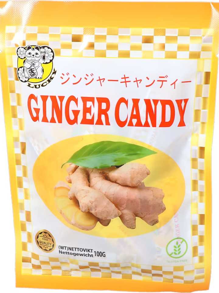 Godis Ingefära 100g *påse _(1pk/60)