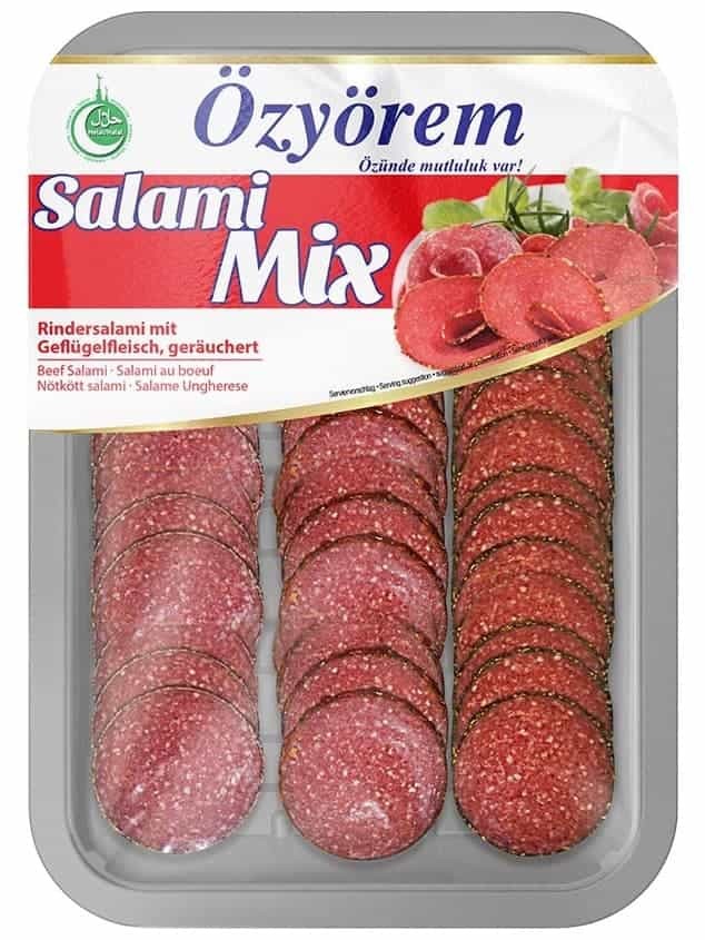 Blanda Nötkött Salami Skivor 100g ✖ 10