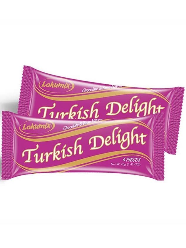Turkisk Delight - Rosensmaksatt med Choklad 40g ✖ 72