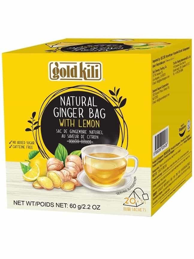 Citron Ingefärste (20 Tepåsar) 20x3g ✖ 24