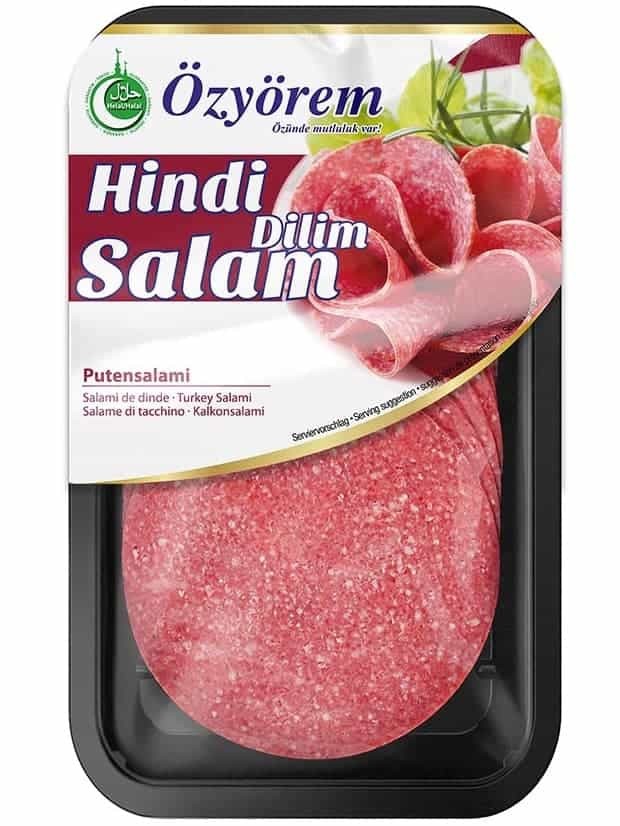 Kalkonsalami Skivor Rökt 150g ✖ 8