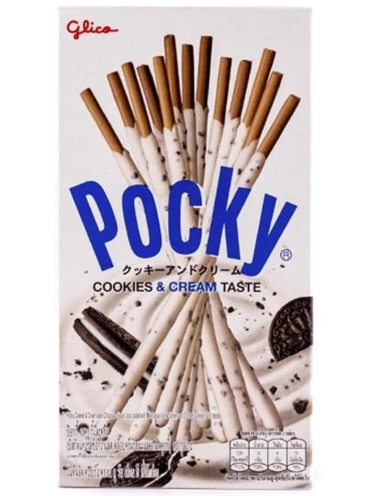 Pocky Kakor & Grädde Kexpinnar 45g ✖ 10