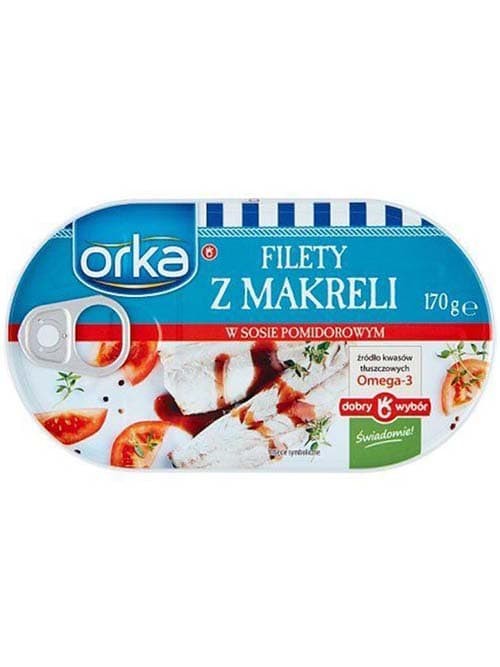 Makrillfiléer i Olja 170g ✖ 5