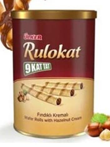Rulokat Fındık Kremalı Rulo Gofret 170g ✖ 6
