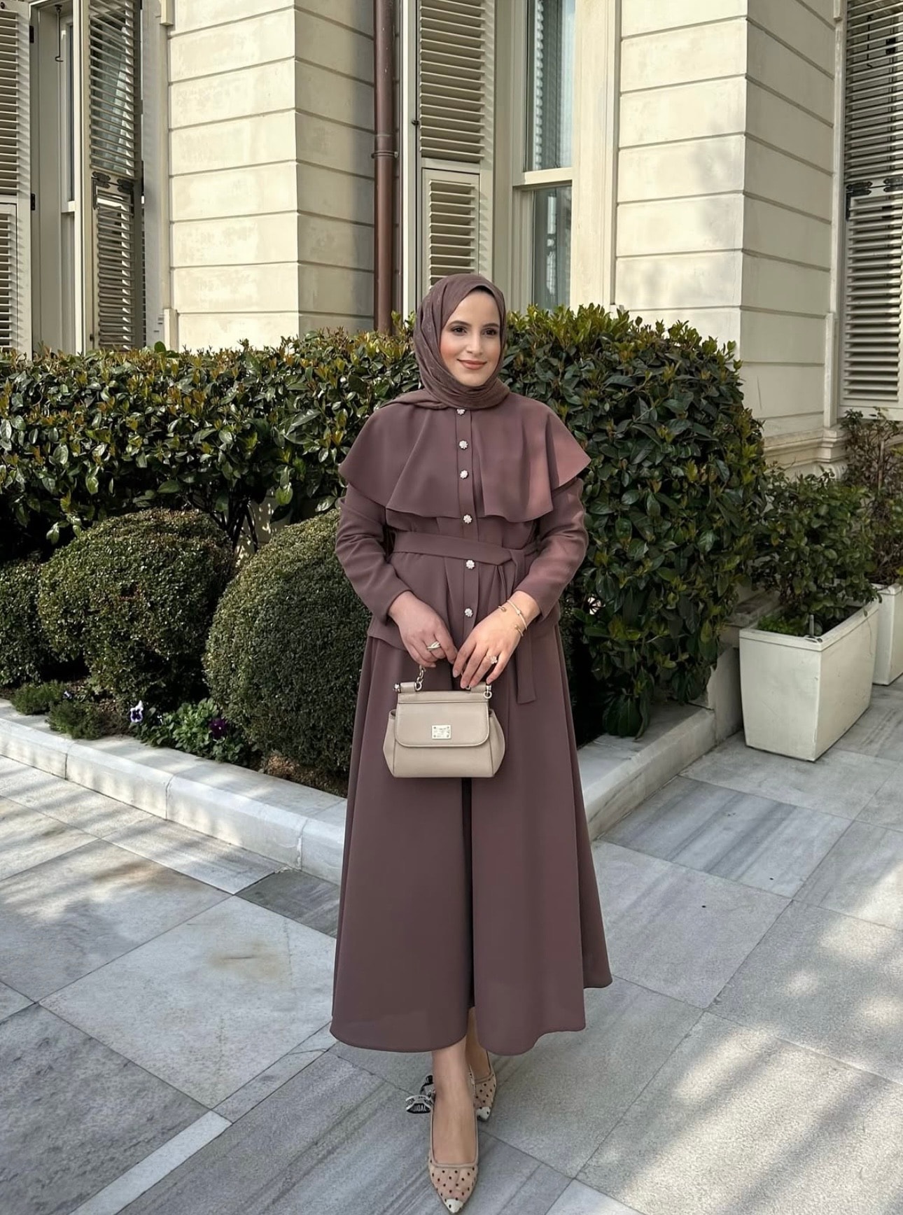 Mahur Twin set - Taupe