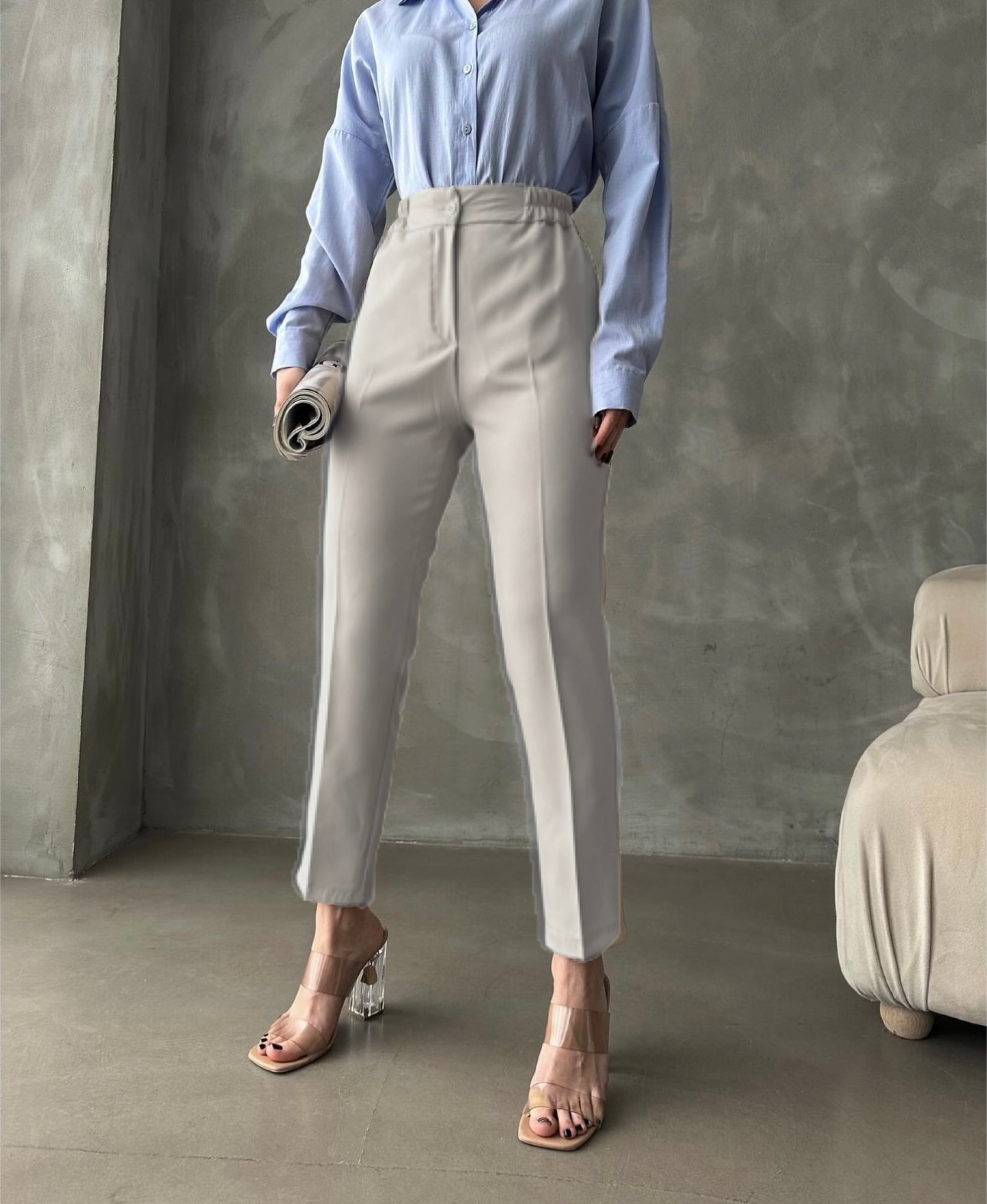 PANTALON - Wit