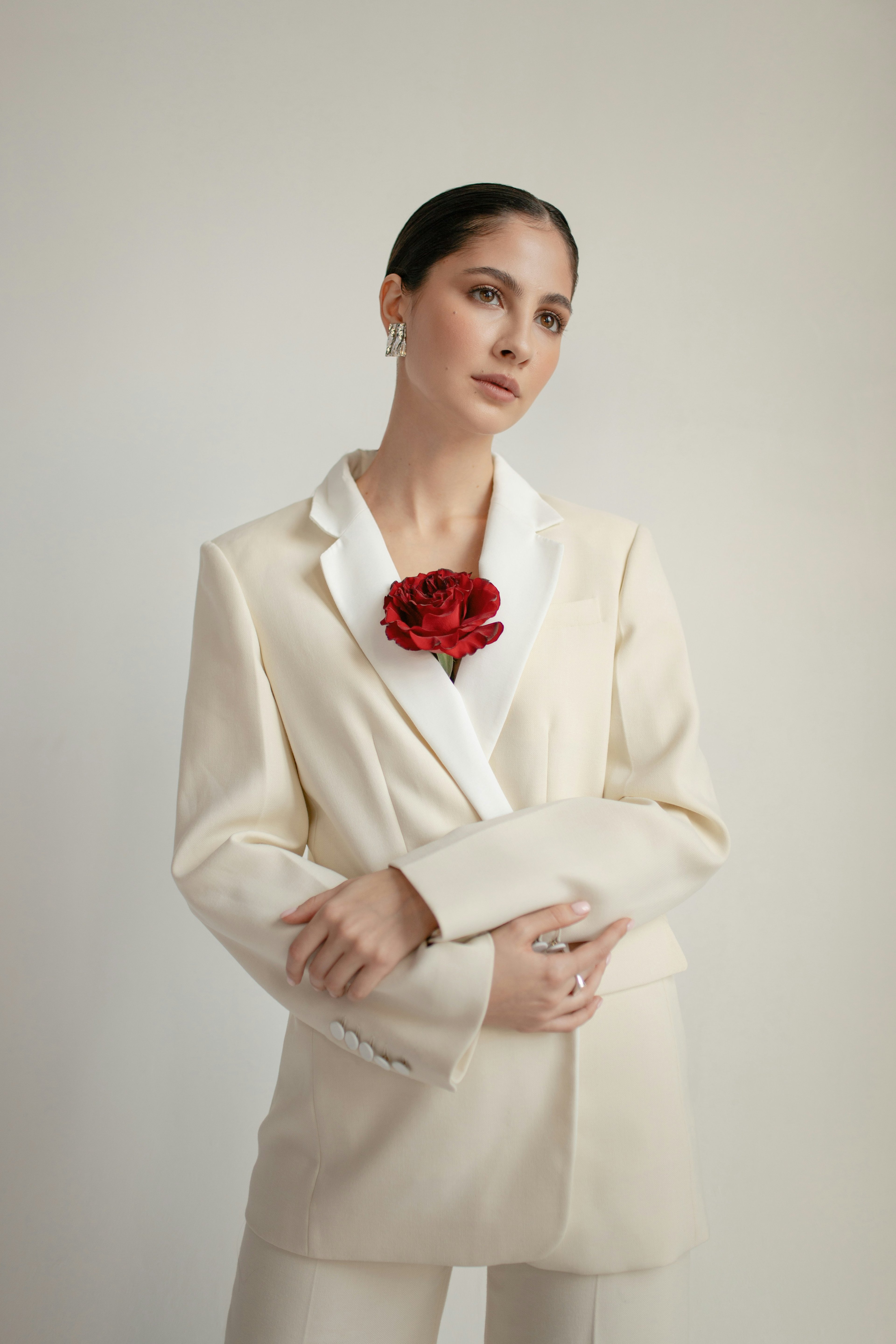 White Blazer Suit