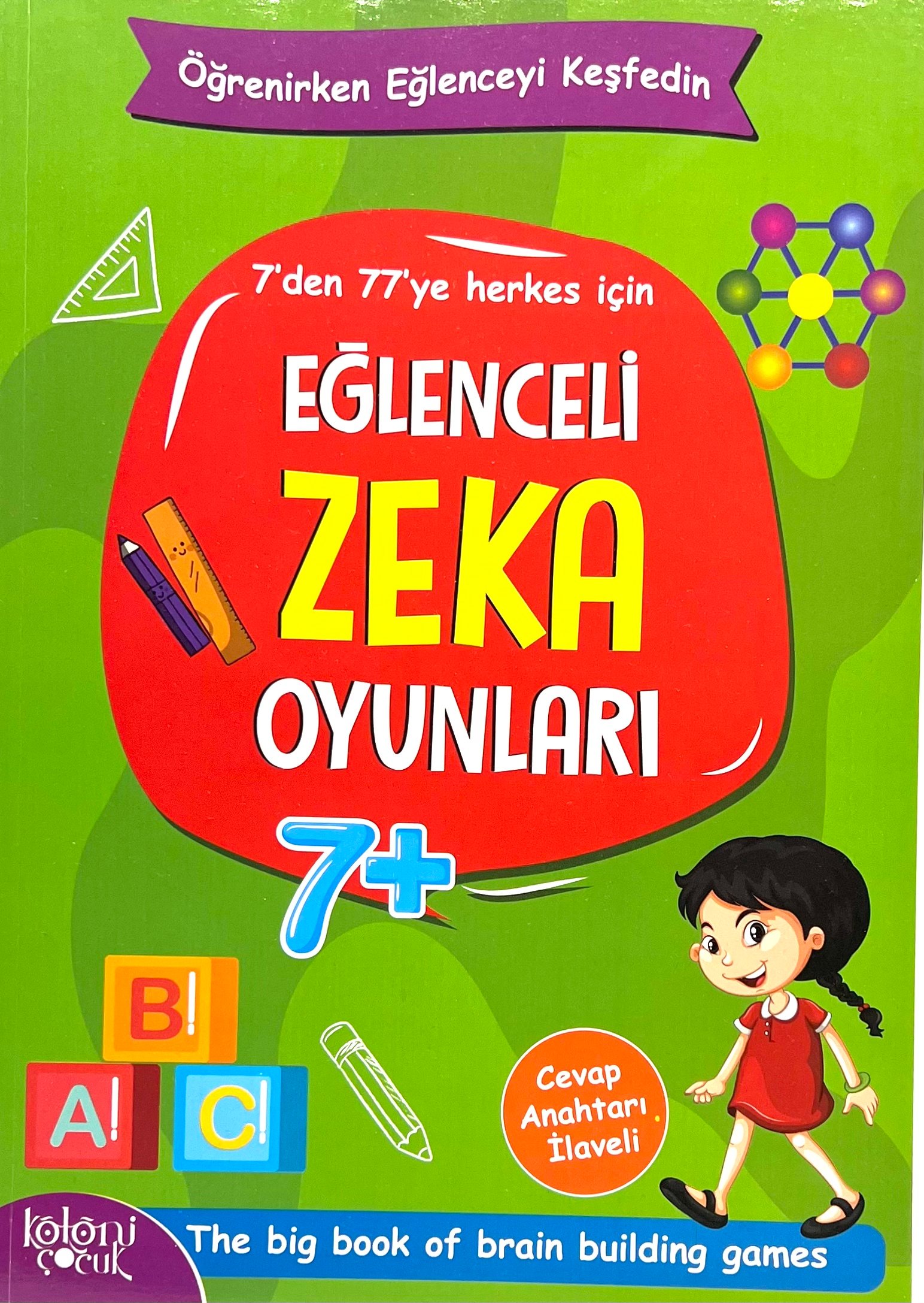 Eğlenceli Zeka Oyunları Yeşil Kitap Öğrenirken Eğlenceyi Keşfedin