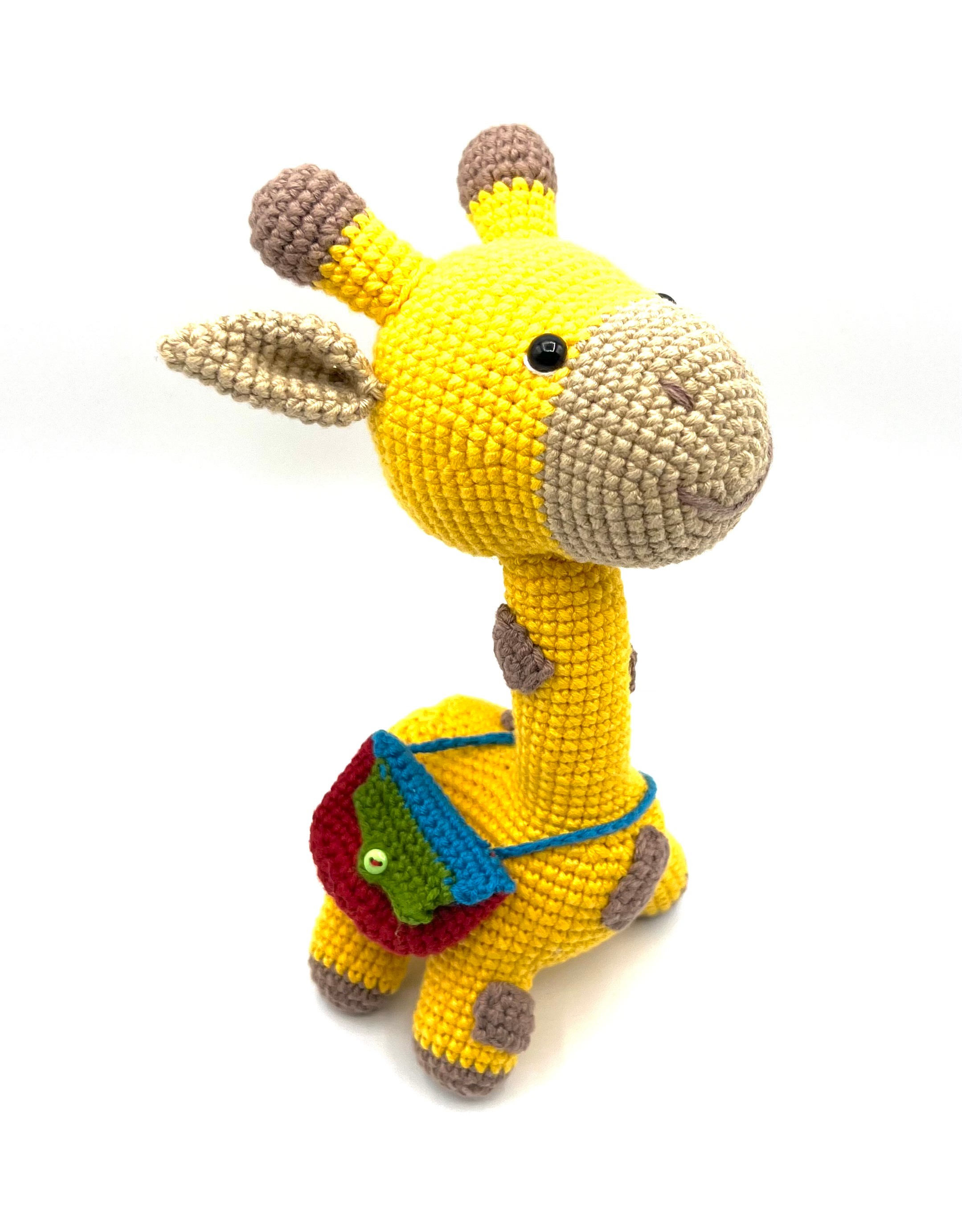 Amigurumi - Giraffe mit Tasche