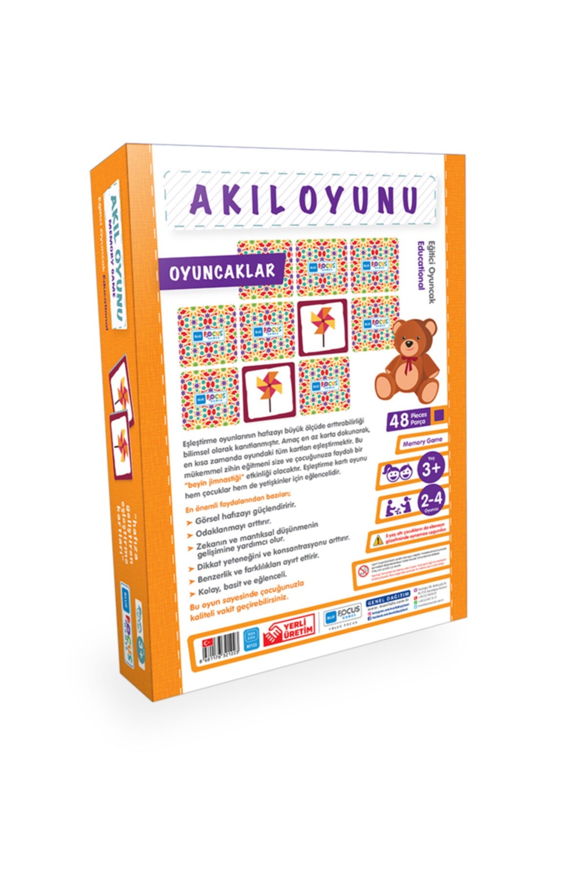 Akıl Oyunu - Memory Game (Oyuncaklar) 