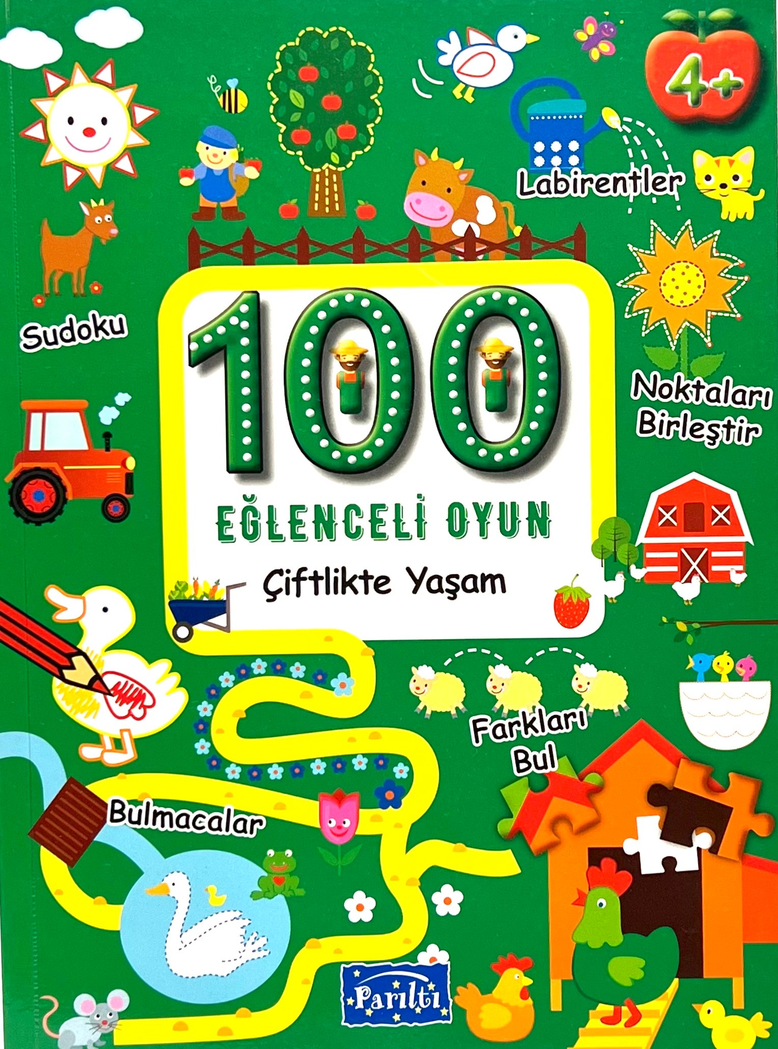 100 Eğlenceli Oyun Çiftlikte Yaşam