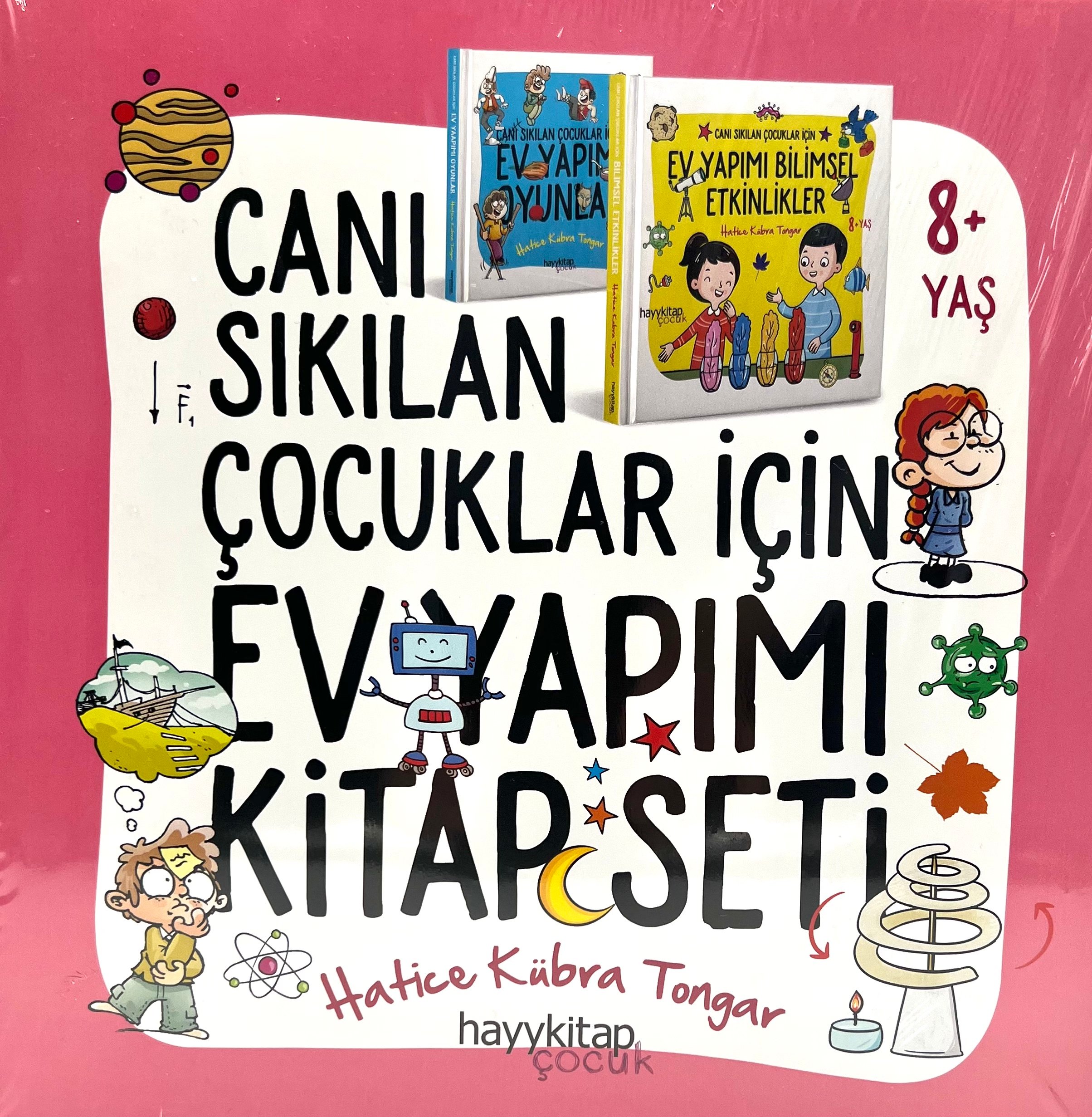 Ev Yapımı 2li Kitap Seti Canı Sıkılan Çocuklar İçin