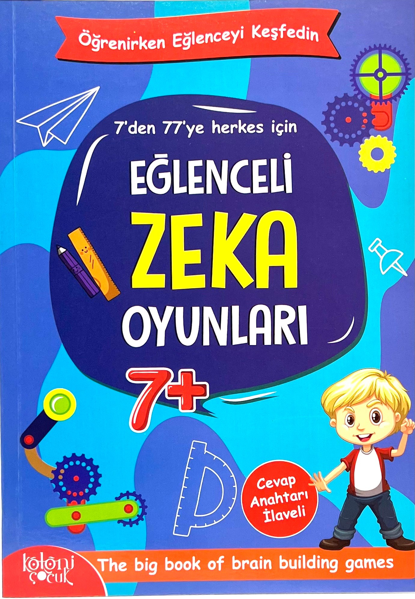 Eğlenceli Zeka Oyunları Mavi Kitap Öğrenirken Eğlenceyi Keşfedin