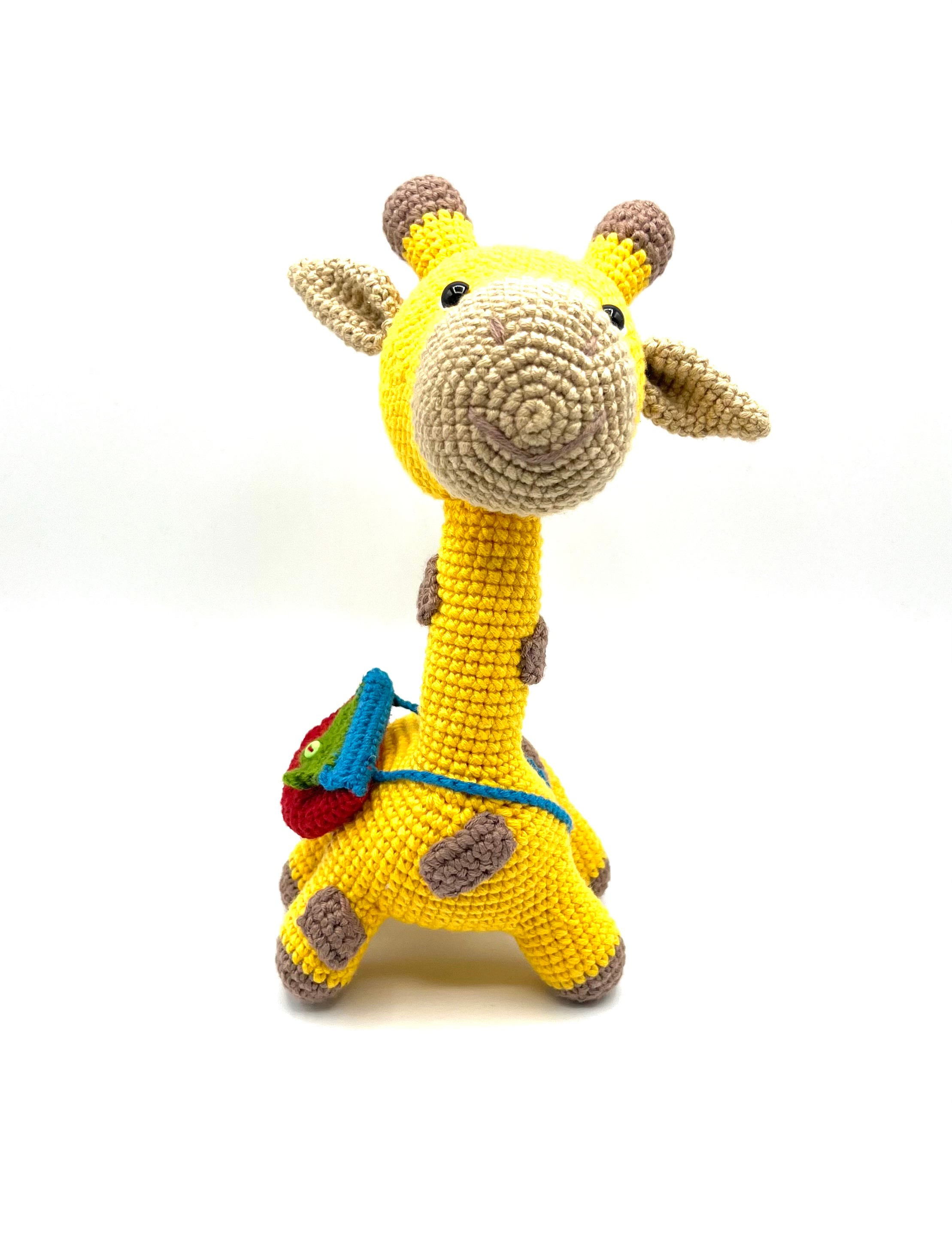 Amigurumi - Giraffe mit Tasche