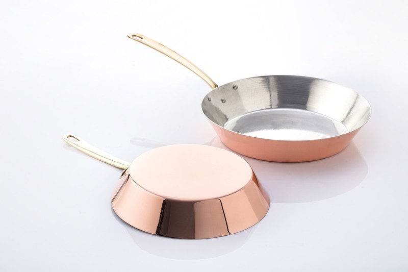 Copper Conical Frying Pan