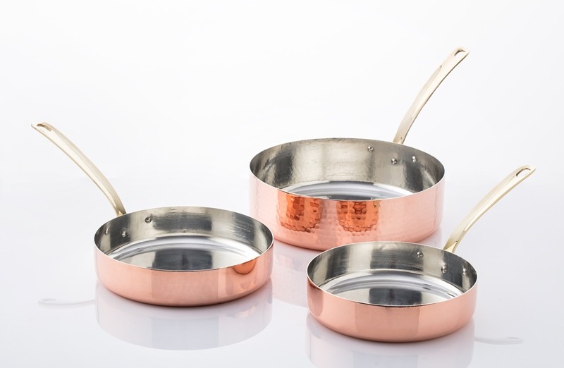 Copper chef's pan - 26cm