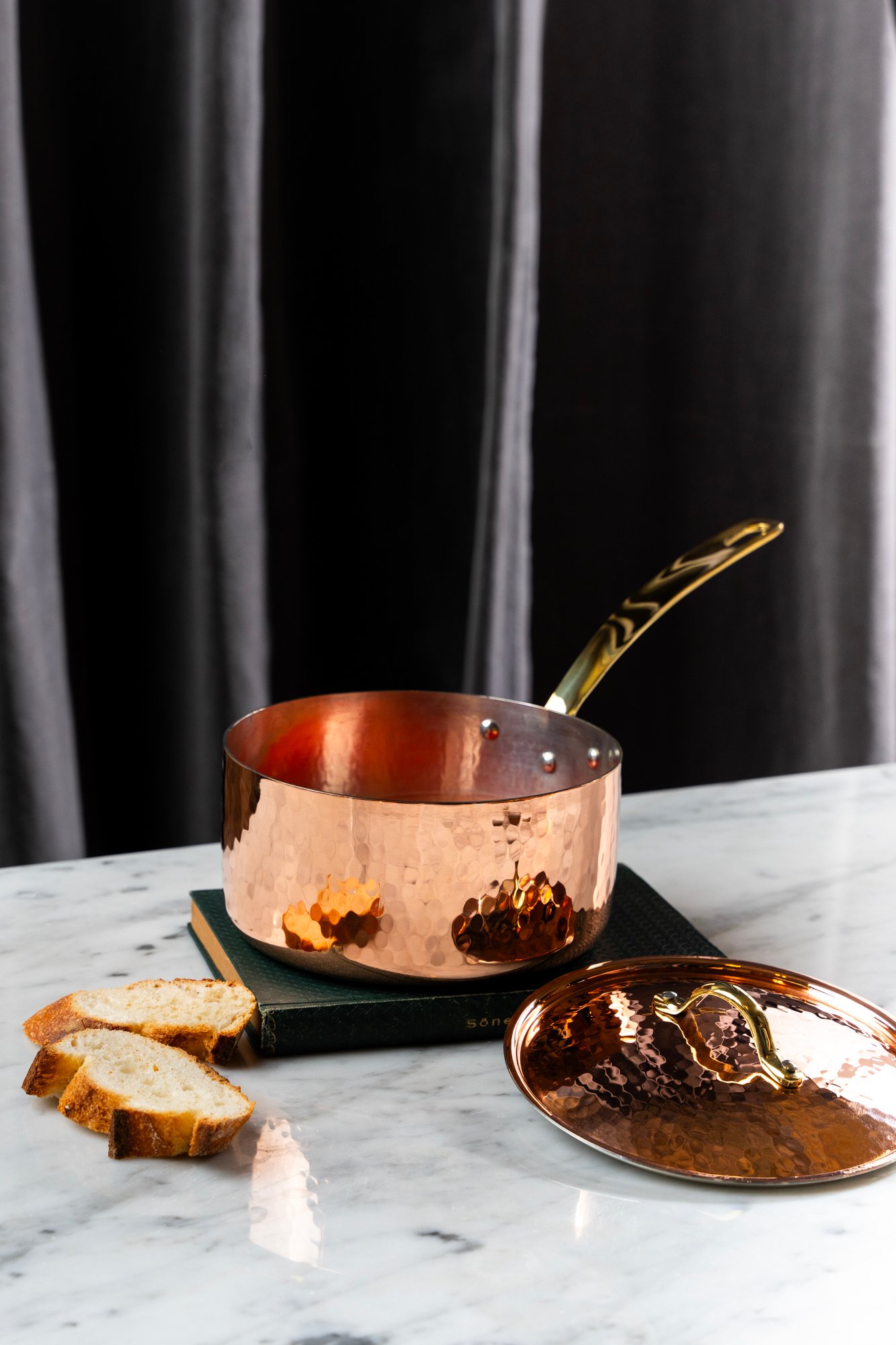 Copper saucepan - 14cm