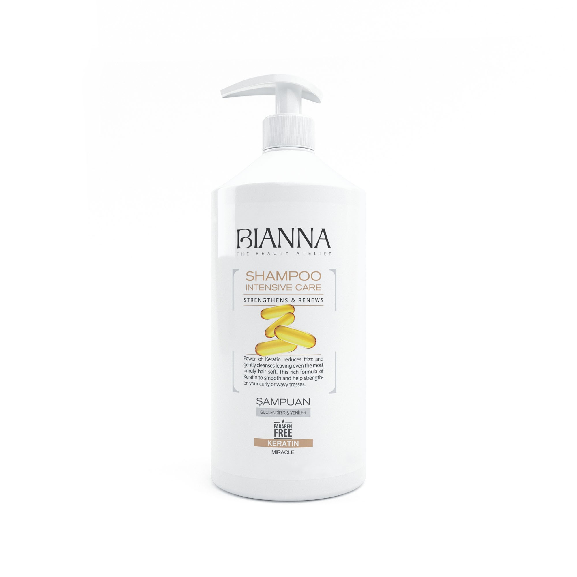 BIANNA INTENSIVE CARE HAIR SHAMPOO - KERATIN 1lt