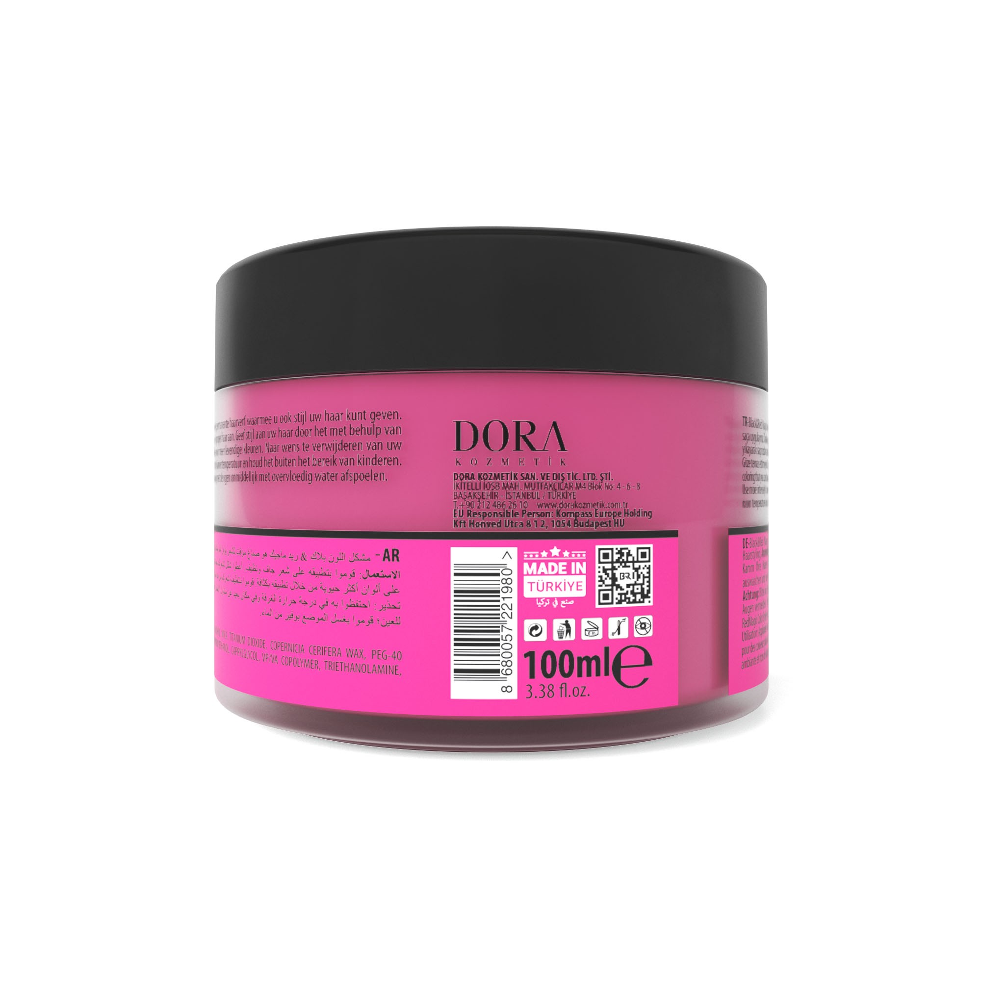 BLACKRED MAGIC CREAM HAIR COLOR - CANDY PINK