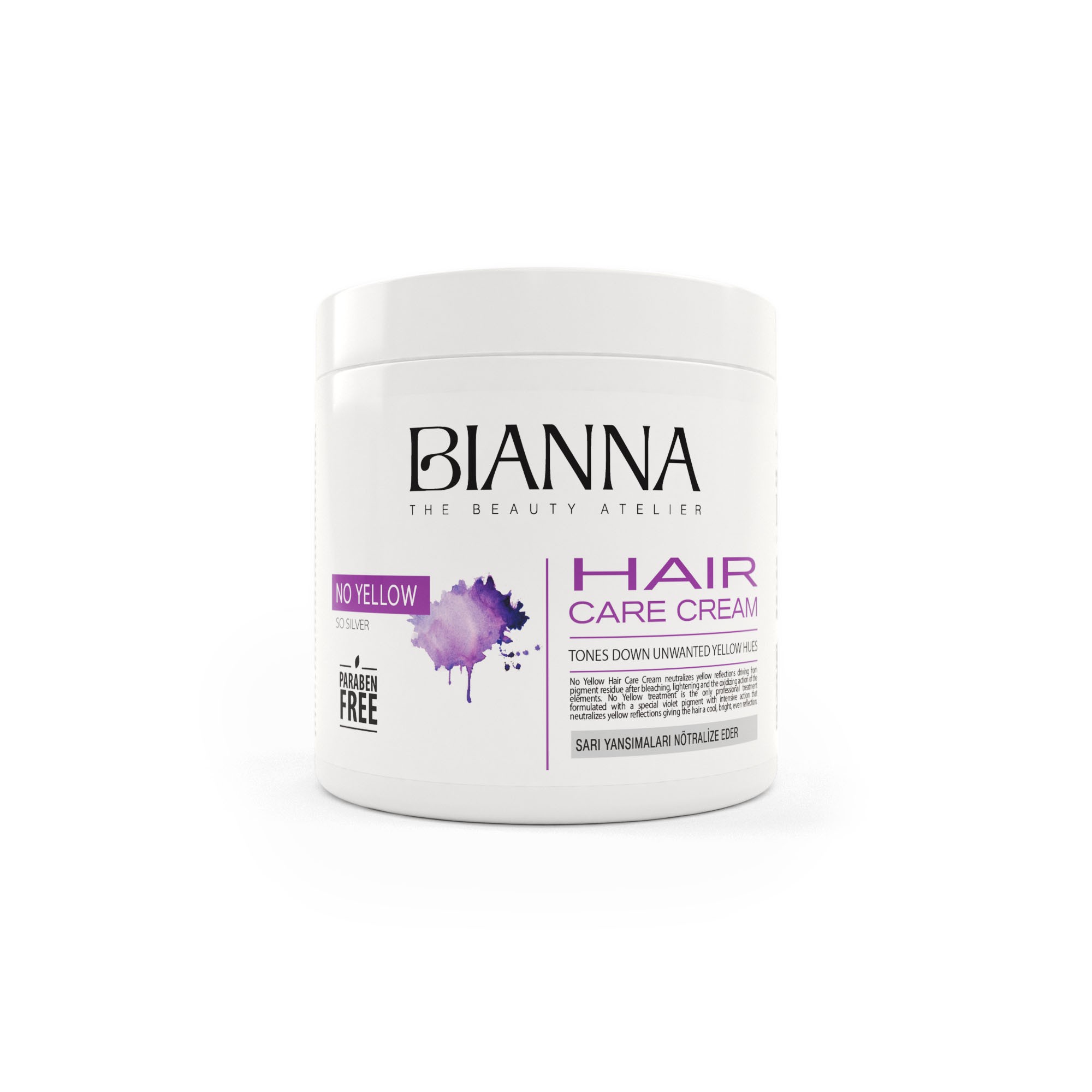 BIANNA HAIR CARE CREAM - NO YELLOW 500 ml