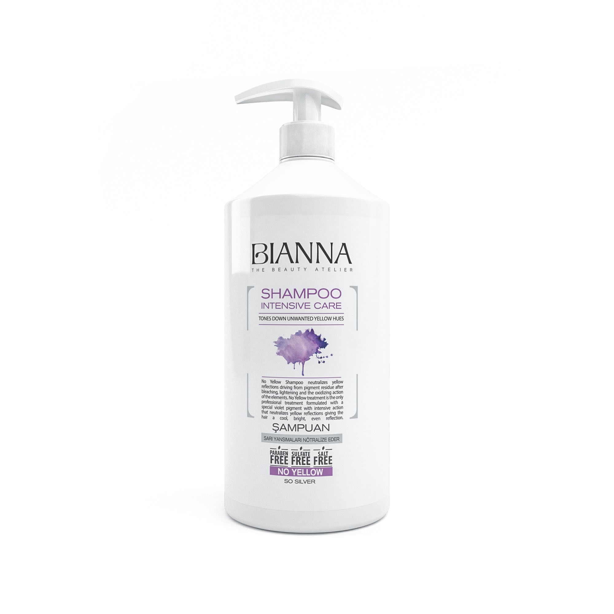 BIANNA INTENSIVE CARE HAIR SHAMPOO - NO YELLOW