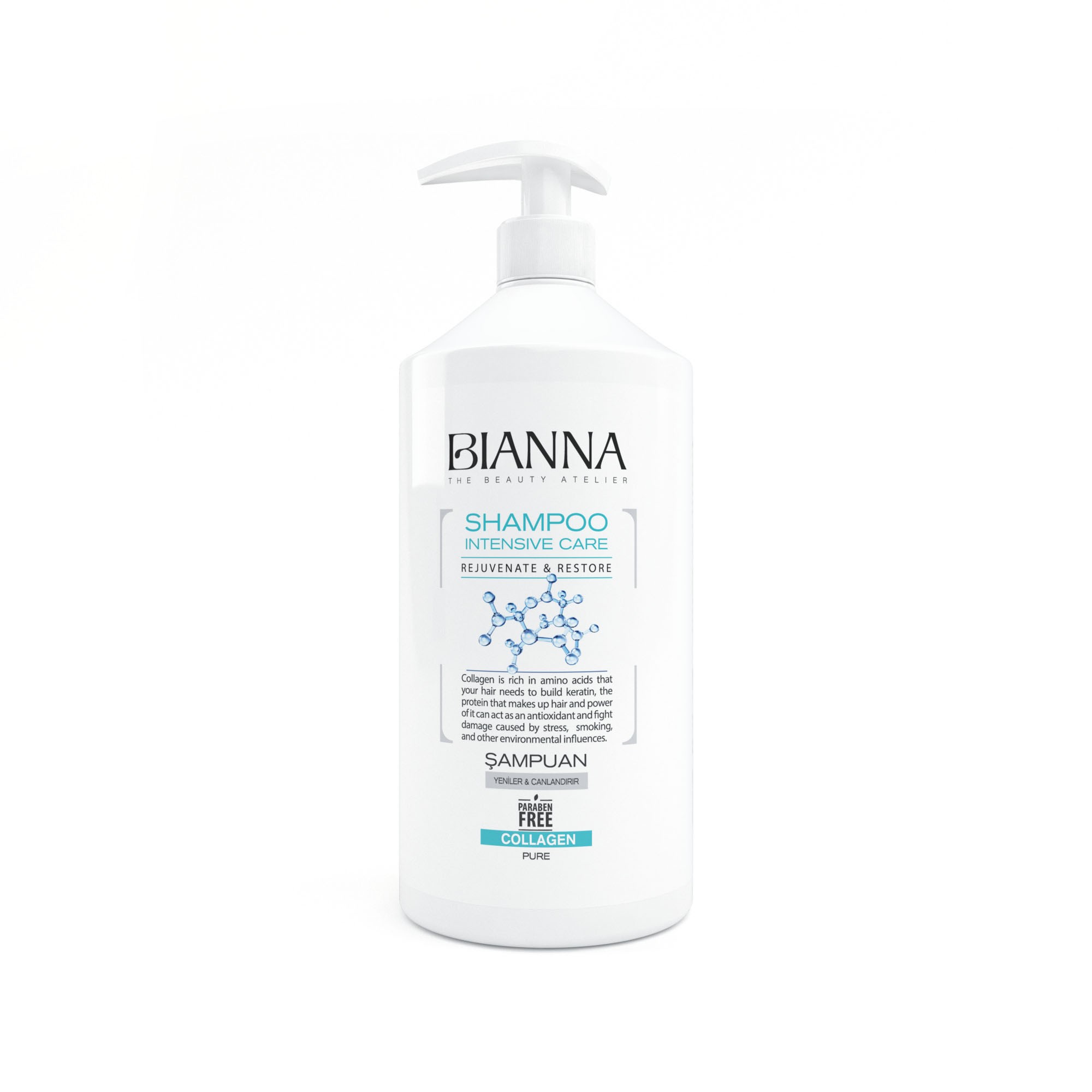 BIANNA INTENSIVE CARE HAIR SHAMPOO - COLLAGEN 1lt