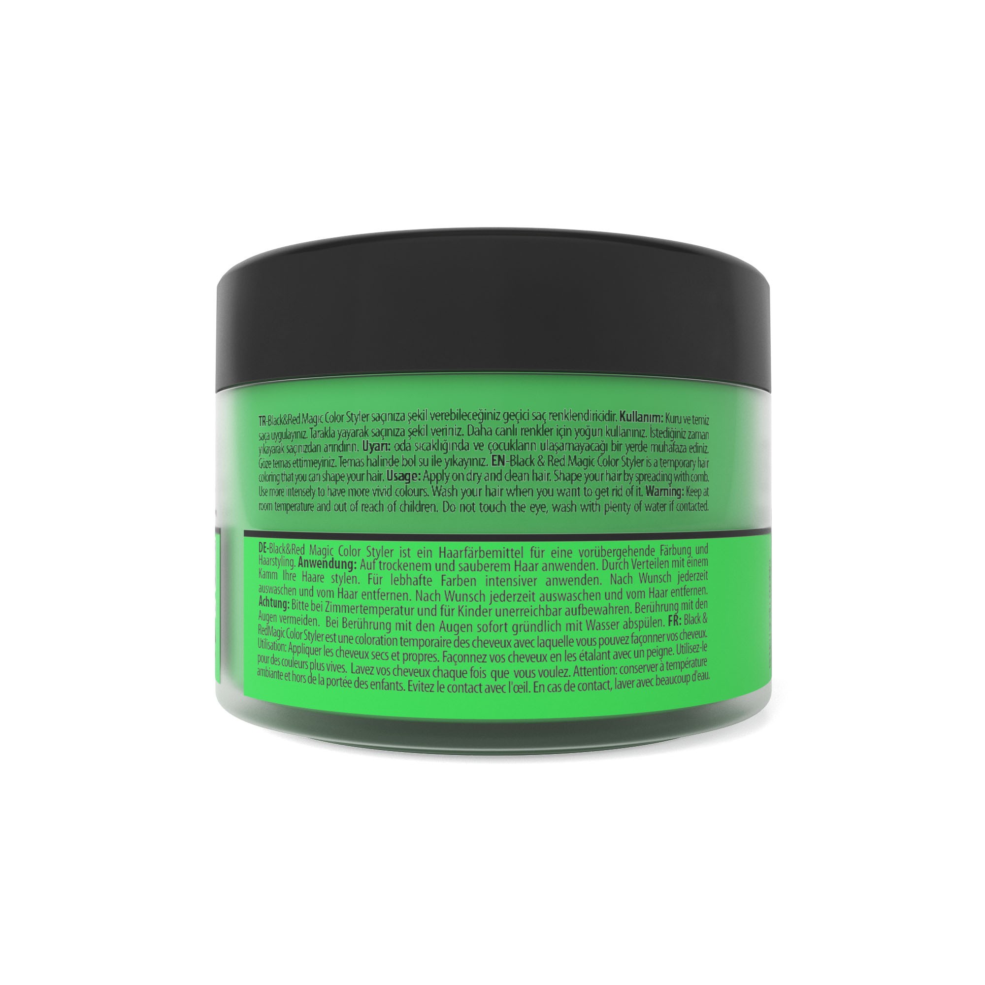 BLACKRED MAGIC CREAM HAIR COLOR - JUNGLE GREEN