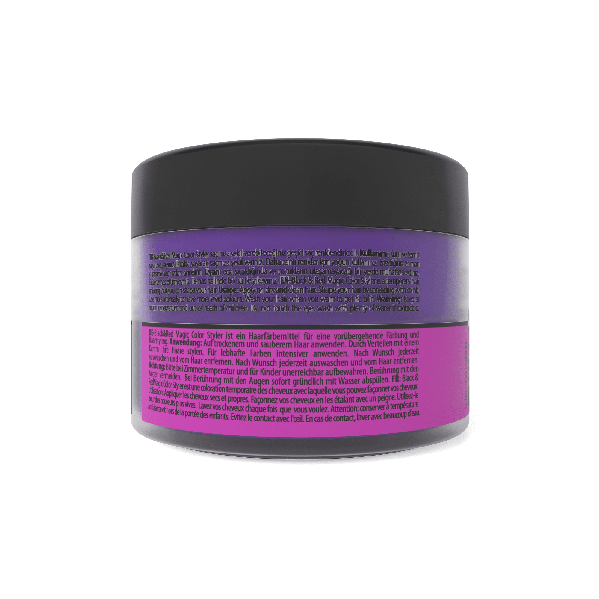 BLACKRED MAGIC CREAM HAIR COLOR - REBEL PURPLE