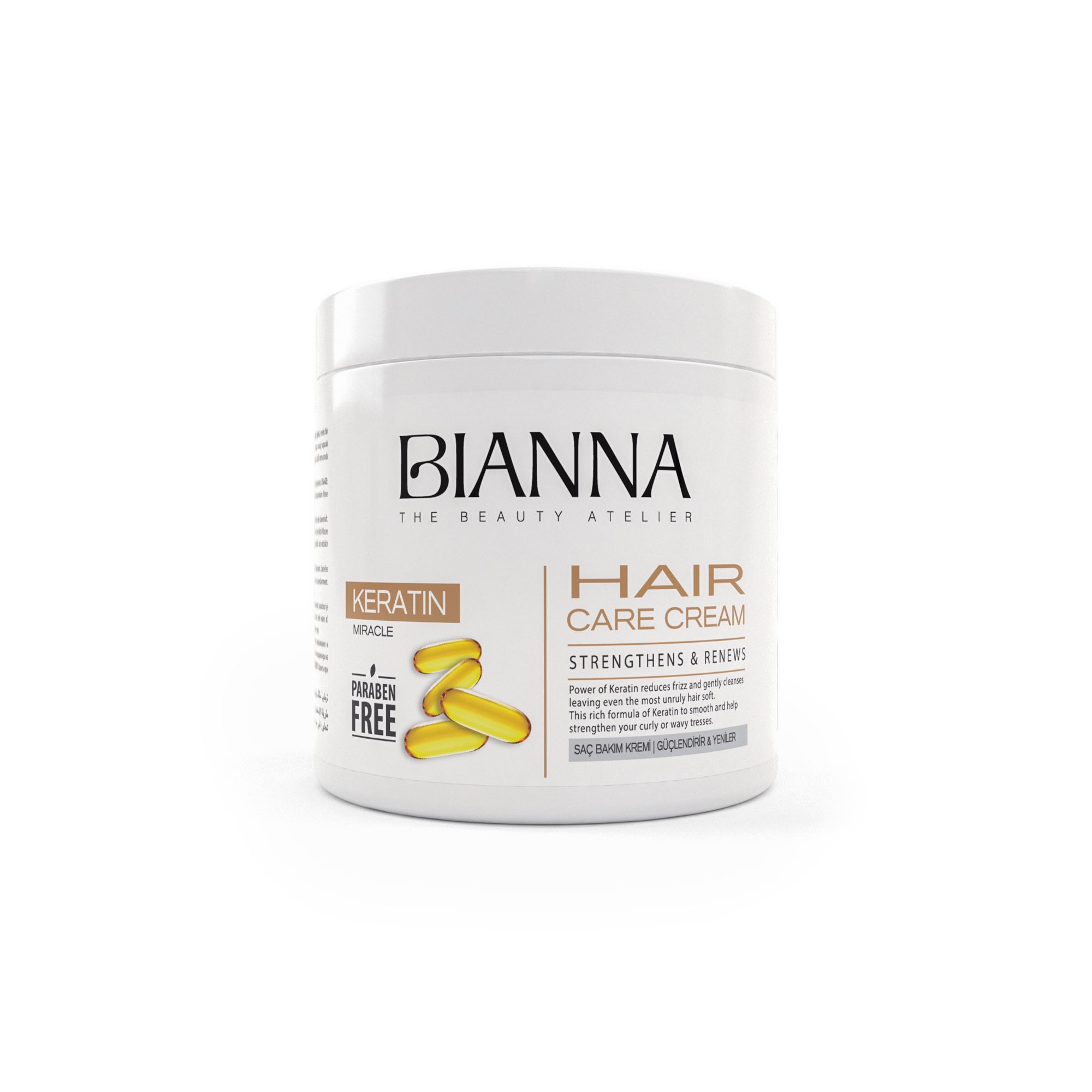 BIANNA HAIR CARE CREAM - KERATIN 500 ml