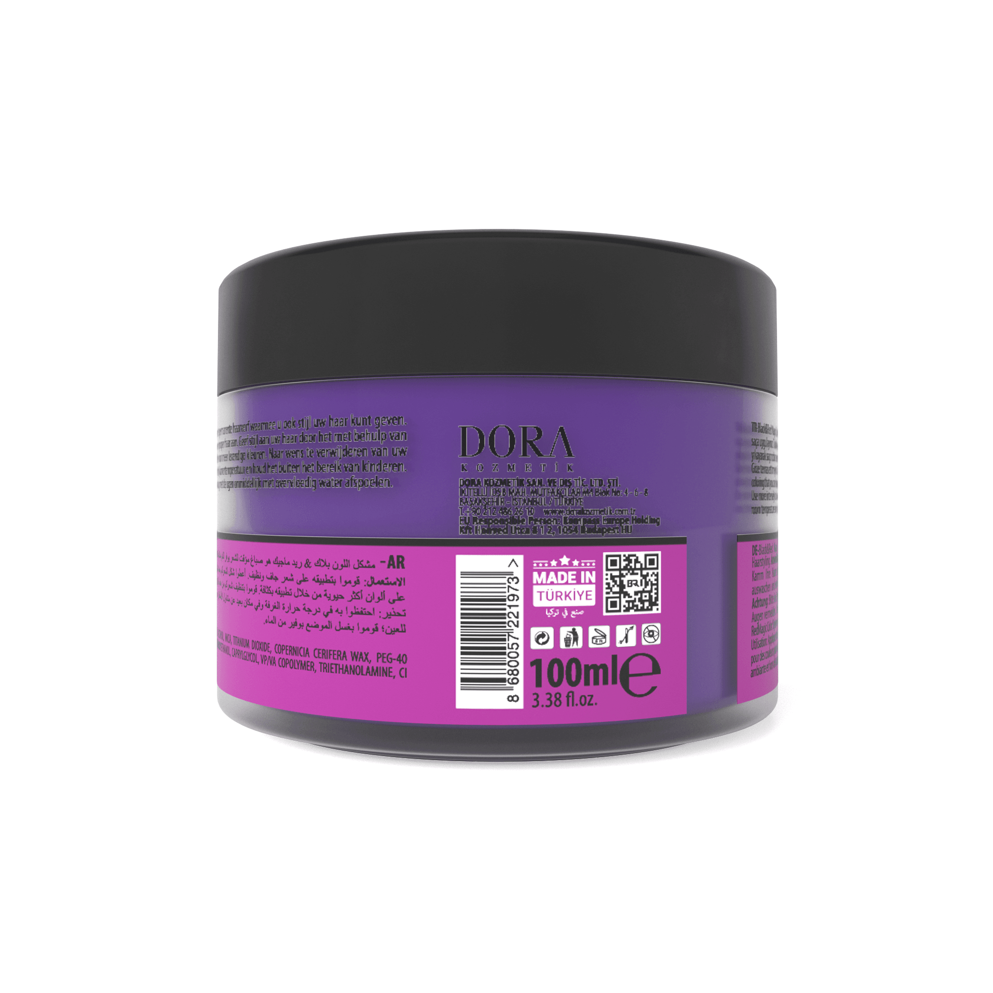 BLACKRED MAGIC CREAM HAIR COLOR - REBEL PURPLE