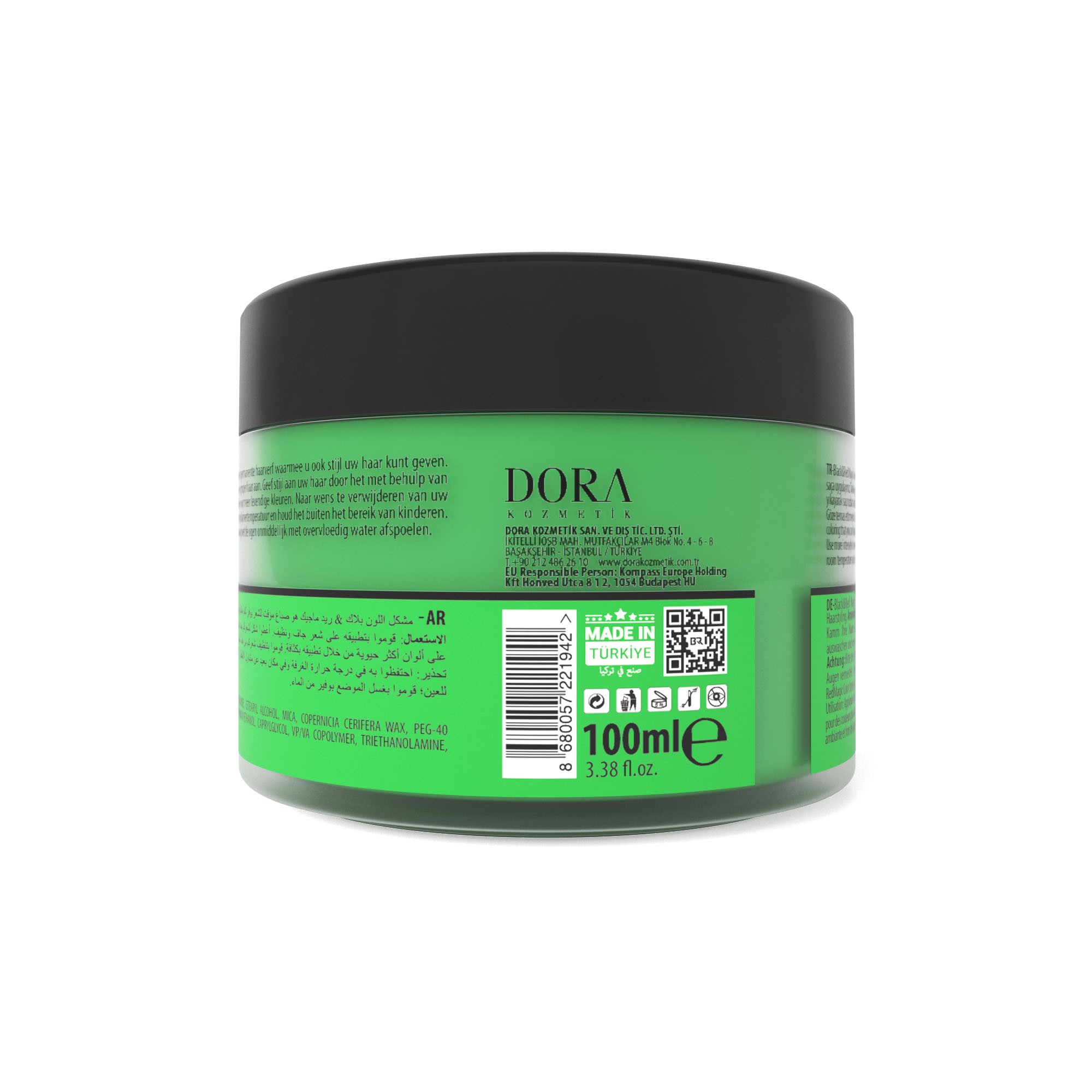 BLACKRED MAGIC CREAM HAIR COLOR - JUNGLE GREEN